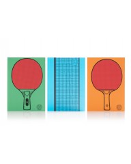 Notizbücher "Table Tennis Notebooks" 3-teilig (SKNOTETABTEN1)
